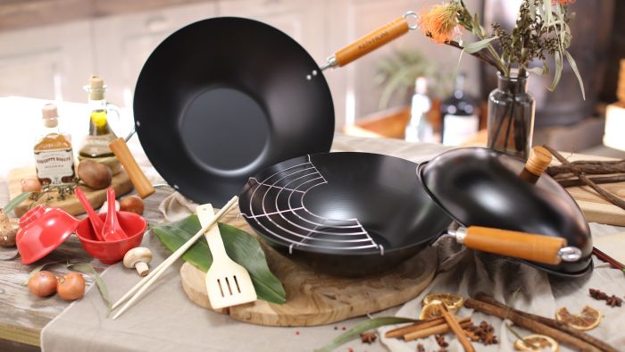 Wok para cocina asiática y todo tipo de cocina